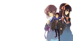 Nagato yuki suzumiya haruhi kyon the melancholy of haruhi 