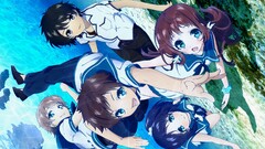 Nagi no Asukara water anime girls
