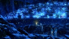 Nagi no Asukara water City Sea underwater fantasy city