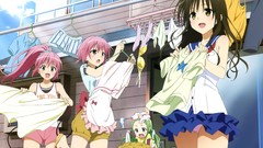 Nana pink hair long hair brown eyes short hair yellow eyes 