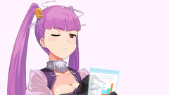 Nanami turn The background