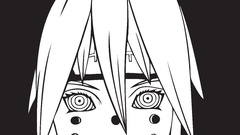 Naruto shippuden akatsuki grayscale