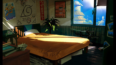 Naruto shippuden Konoha bedroom