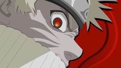 Naruto shippuden red eyes