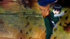 Naruto shippuden rock lee