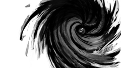 Naruto shippuden sharingan grayscale