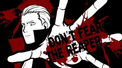 Naruto Shippuuden Hidan Typography akatsuki selective coloring