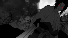 Naruto Shippuuden sharingan uchiha sasuke glowing eyes Anime