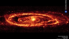 NASA galaxies outer space Andromeda Galaxy infrared