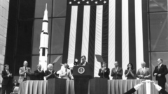 NASA Presidents George bush