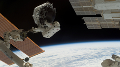 NASA Space walk dumping