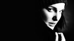 Natalie Portman monochrome