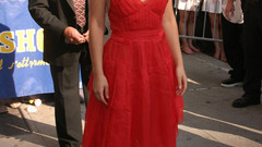 Natalie Portman red dress