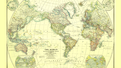 National geographic world map