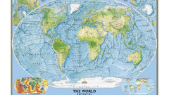 National geographic world map