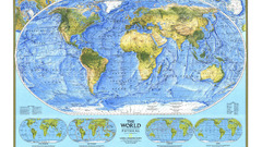 National geographic world map