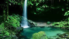 National park emerald West dominican republic