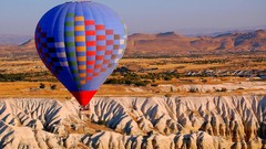 Natural cappadocia hot air balloons