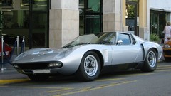 Nature abstract cars Lamborghini Miura