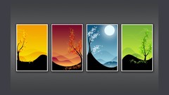 Nature abstract digital art