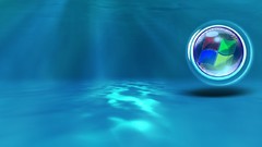 Nature abstract Earth digital art Windows Vista