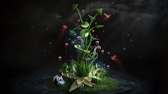 Nature abstract Plants Desktopography