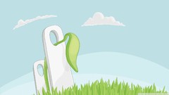 Nature abstract spring signs digital art