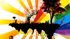 Nature abstract vector ridwanul