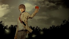 Nature Anime Yagami Light brown eyes brunettes death note 