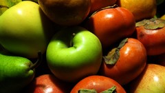 Nature apples colors fruits