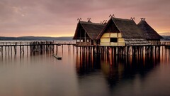 nature archeology Lake Constance House architecture Lake germany