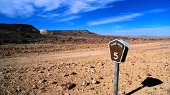 Nature area Australia rest tourist Outback Route (illustrator)