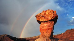 Nature Arizona rainbows rock formations