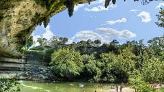 Nature Austin waterfalls Texas rivers