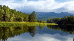 Nature autumn siberia