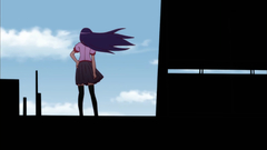 Nature bakemonogatari senjougahara hitagi