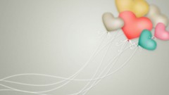 Nature Balloons valentines day multicolor