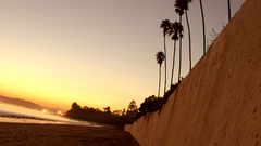 Nature beach front warm