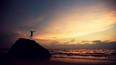 Nature Beaches camera lens