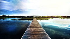 Nature beautiful dock high def Resolution