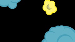 Nature black blue clouds colors multicolor