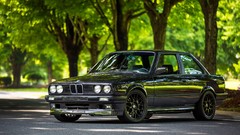 Nature black BMW E30