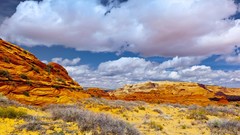 Nature border area canyon Arizona Utah cliffs north wilderness 