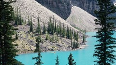 Nature Canada alberta national park banff national park moraine 