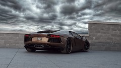 Nature cars Lamborghini skies
