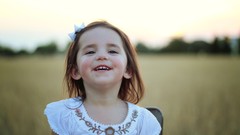 Nature children happy