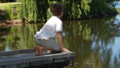 Nature children jetty