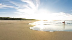 Nature clouds Beaches surfers