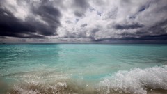 Nature clouds Beaches waves