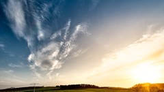 Nature clouds fields skyscapes
